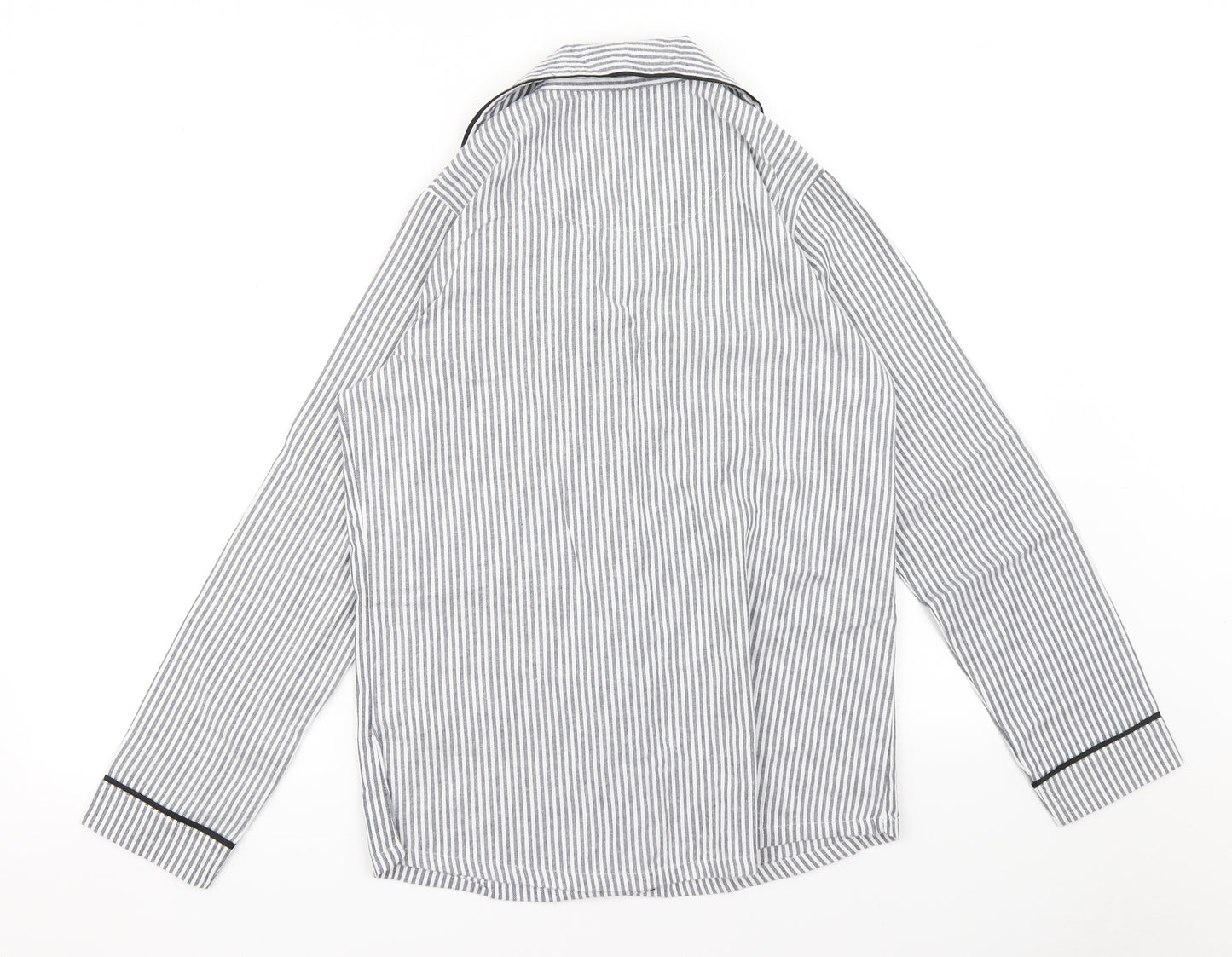 Love to Lounge Womens Grey Striped  Top Pyjama Top Size XS