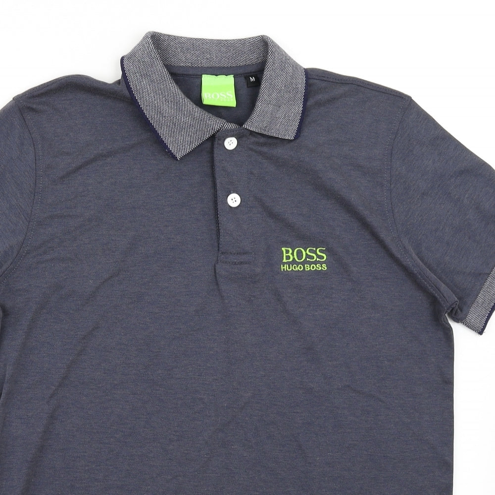 HUGO BOSS Mens Blue    Polo Size M