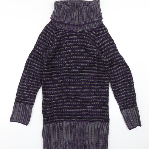 Preworn Womens Purple   Jumper Dress  Size S