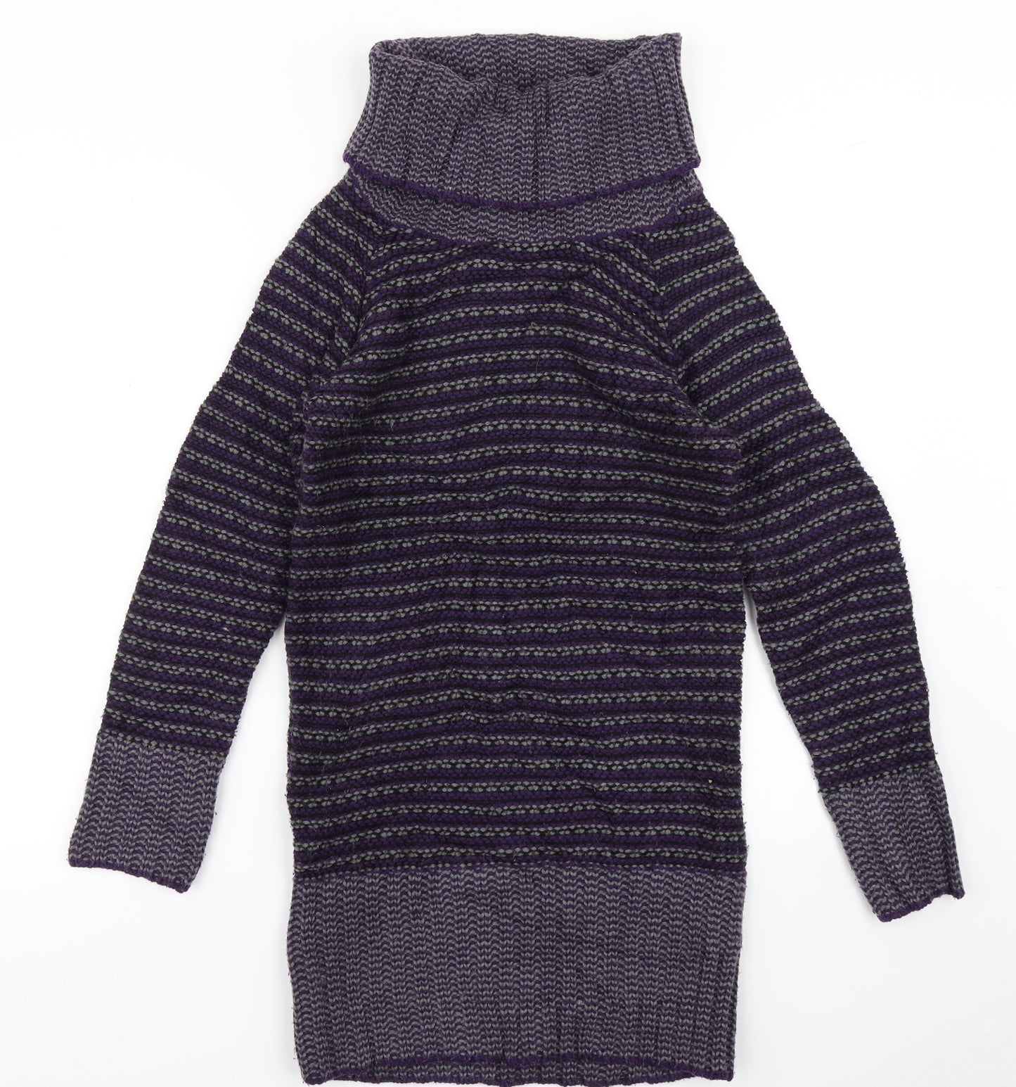 Preworn Womens Purple   Jumper Dress  Size S