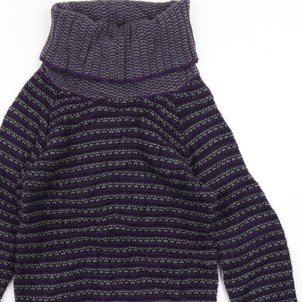 Preworn Womens Purple   Jumper Dress  Size S