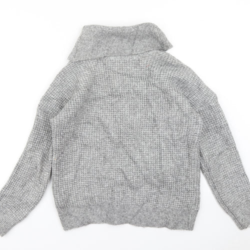 Mohito Womens Grey   Pullover Jumper Size M