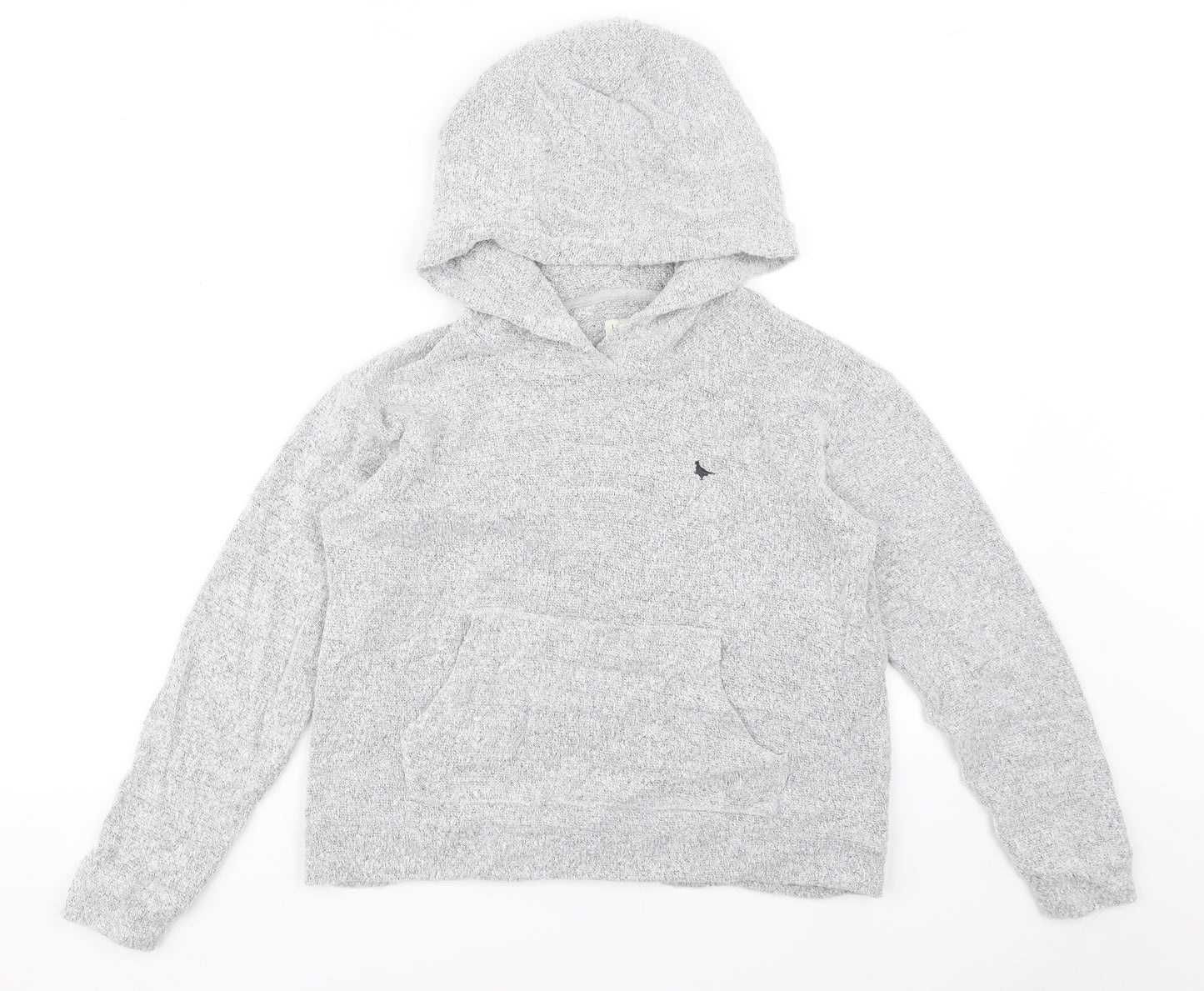 Jack Wills Womens Grey   Pullover Hoodie Size 6