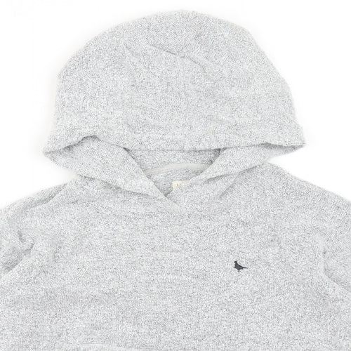 Jack Wills Womens Grey   Pullover Hoodie Size 6