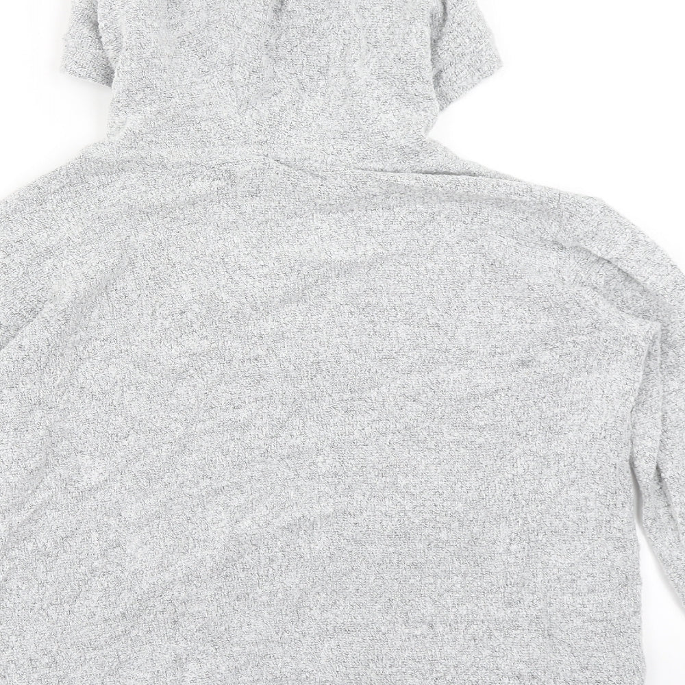 Jack Wills Womens Grey   Pullover Hoodie Size 6