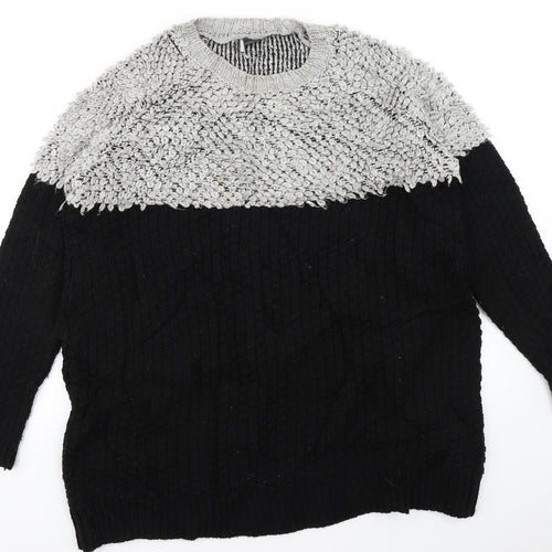 Spark & Fade Womens Black   Pullover Jumper Size L
