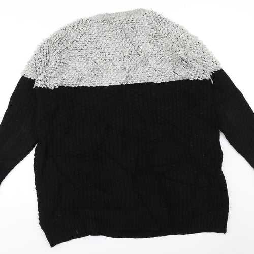 Spark & Fade Womens Black   Pullover Jumper Size L