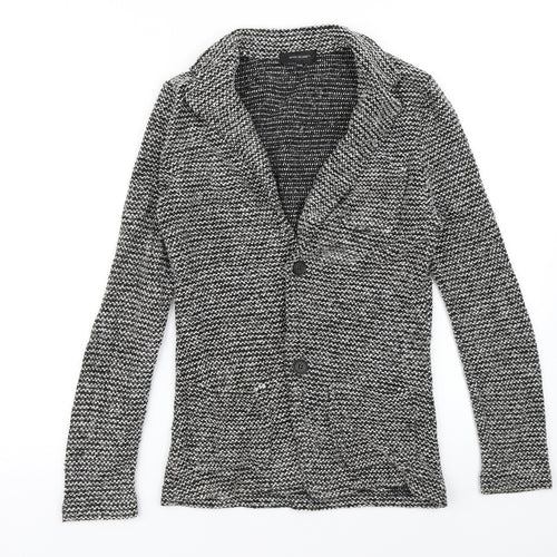 River Island Womens Grey   Jacket Blazer Size 2XS