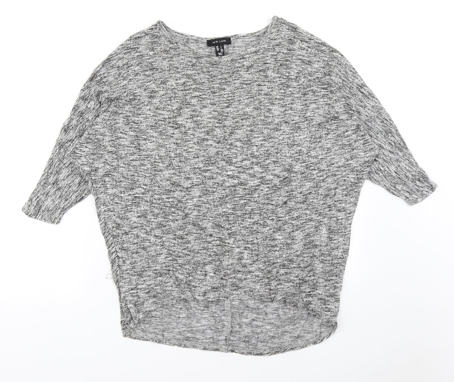 New Look Womens Grey   Basic T-Shirt Size S