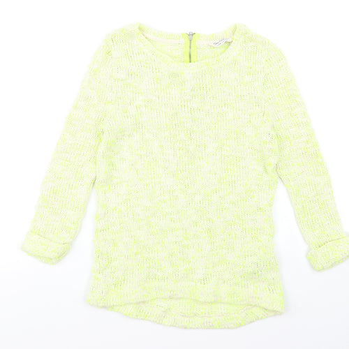 Miss Selfridge Womens Yellow   Pullover Jumper Size 6
