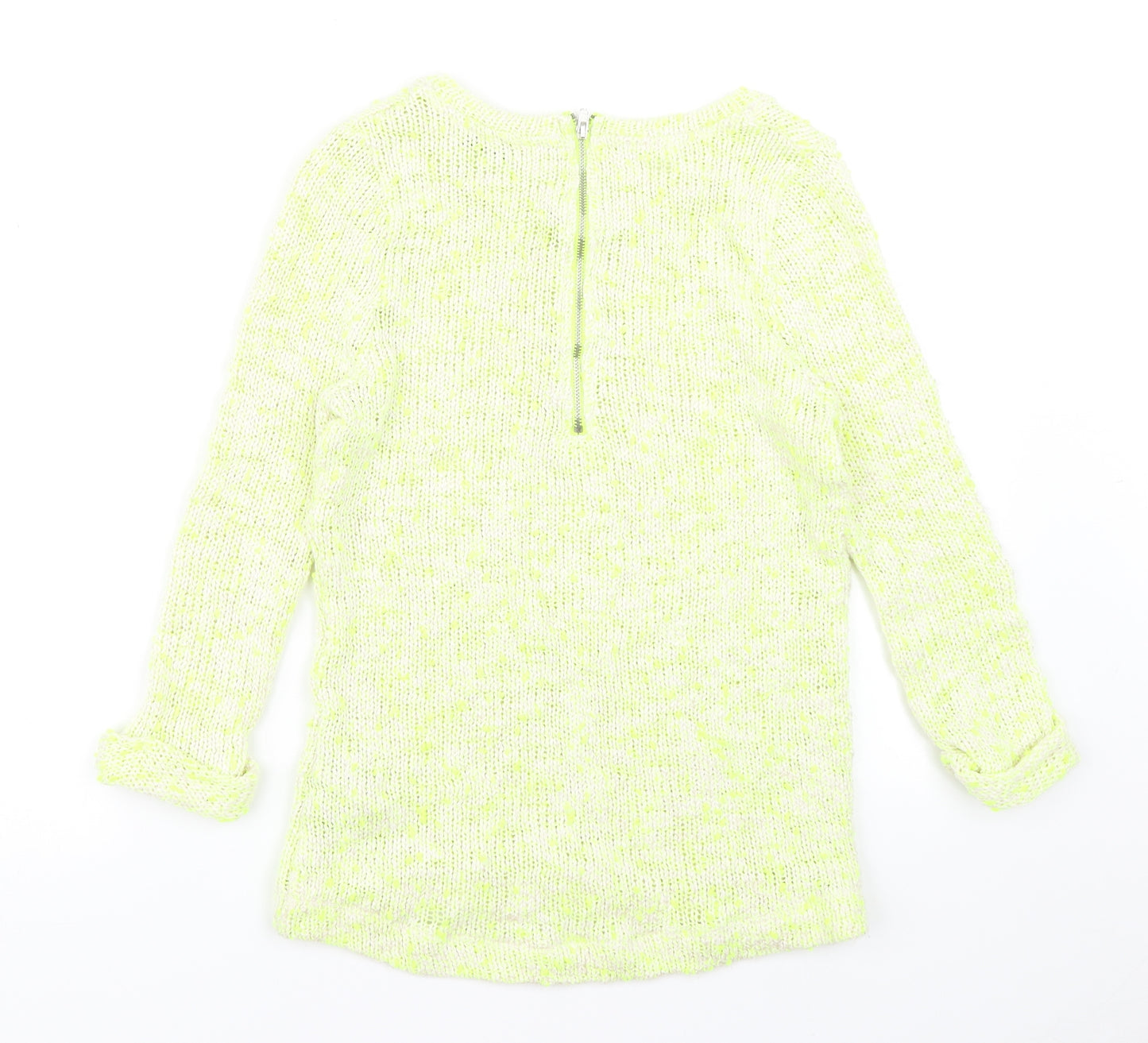Miss Selfridge Womens Yellow   Pullover Jumper Size 6