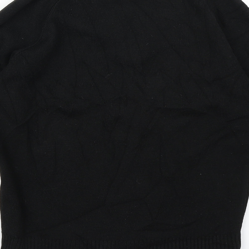 Ego Sports Boys Black   Pullover Jumper Size 9-10 Years