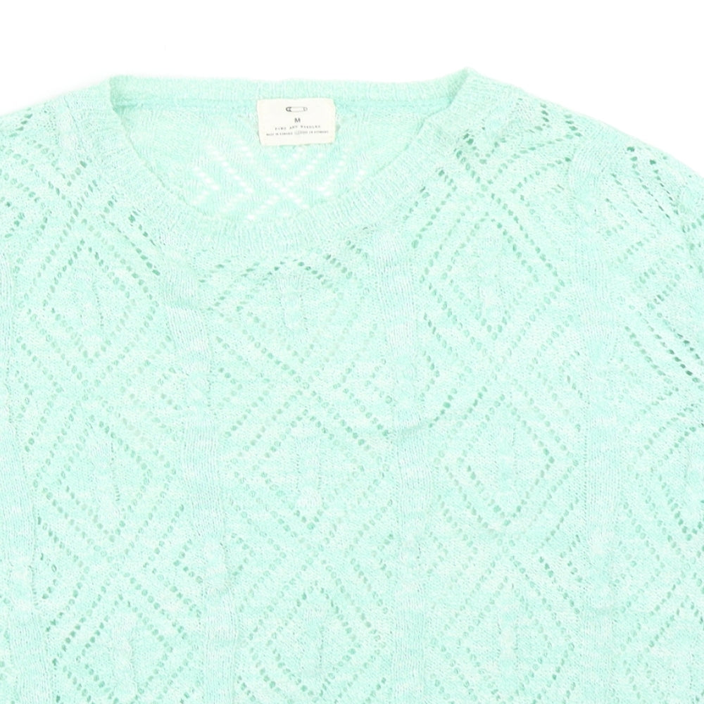 Pins & Needles Womens Blue   Pullover Jumper Size M