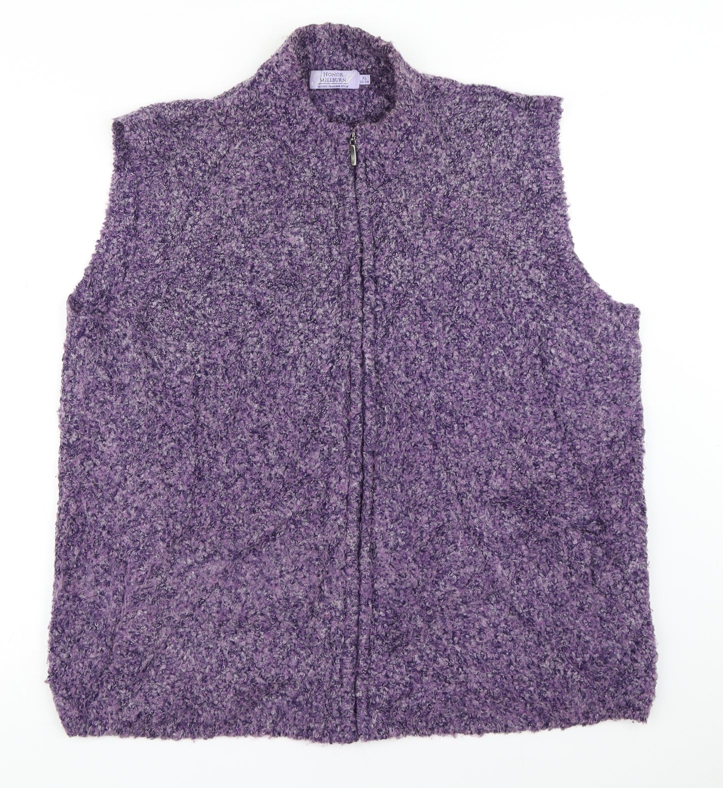Honor Milburn Womens Purple   Vest Jumper Size XL