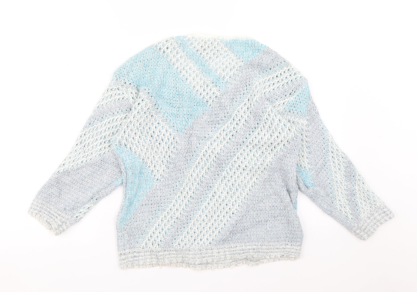 Gina Fiori Womens Blue   Pullover Jumper Size 12