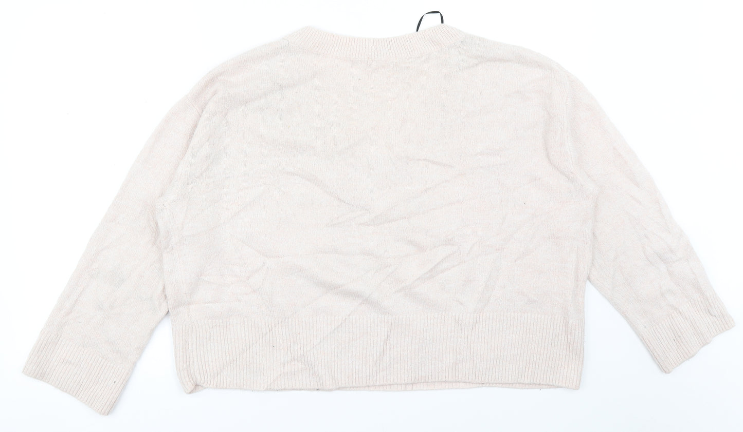 H&M Womens Pink   Pullover Jumper Size M