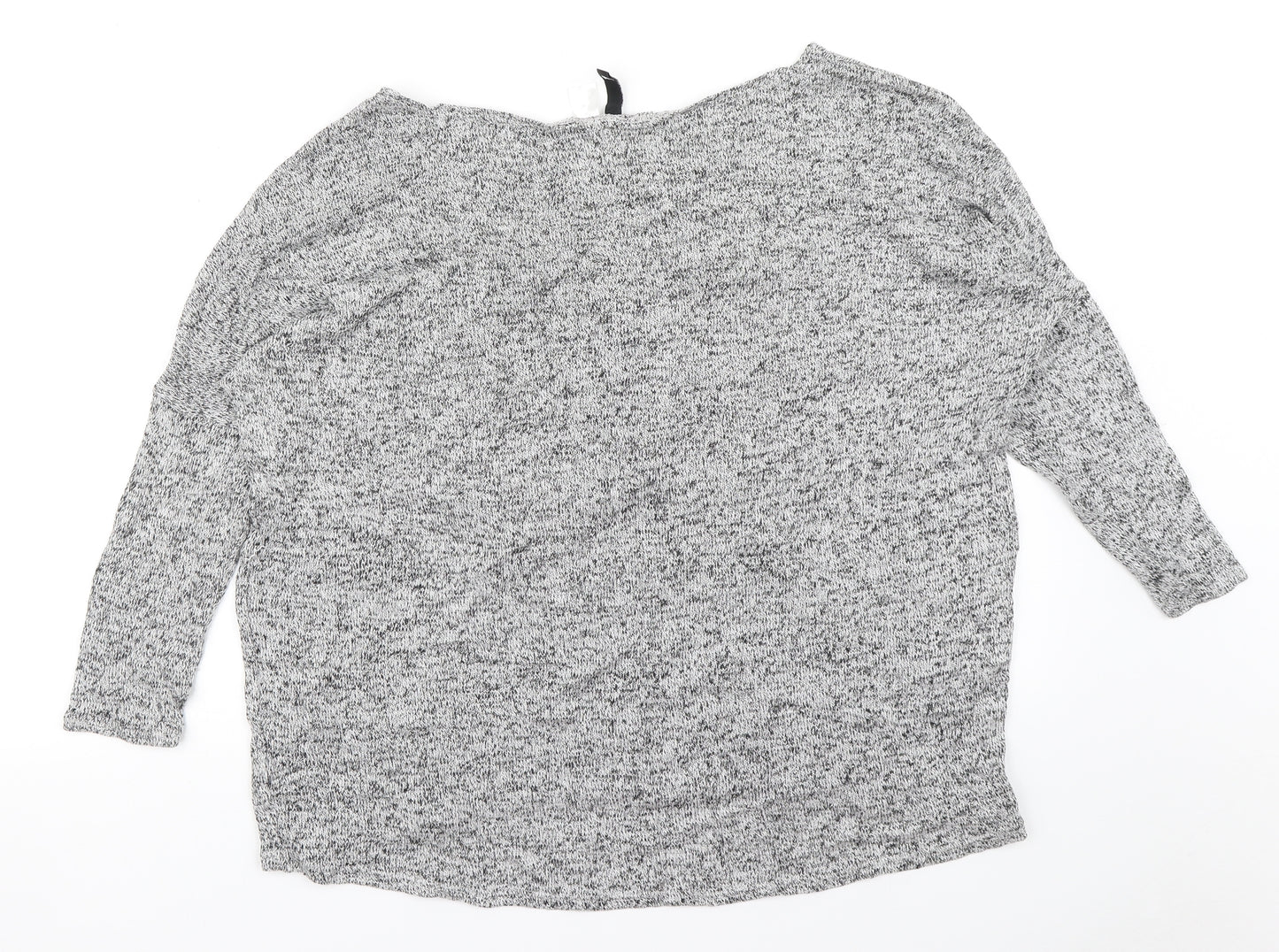 Divided Womens Grey   Pullover Jumper Size M