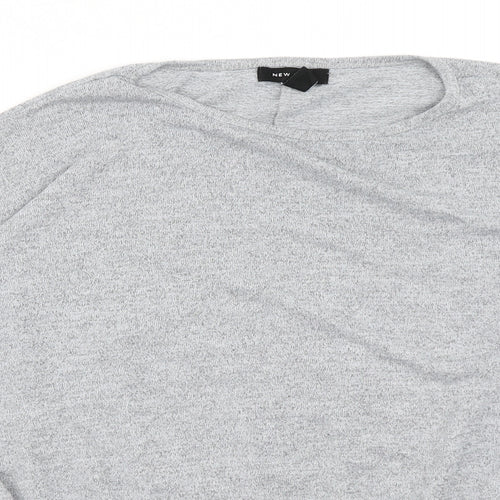 New Look Womens Grey   Pullover Jumper Size M