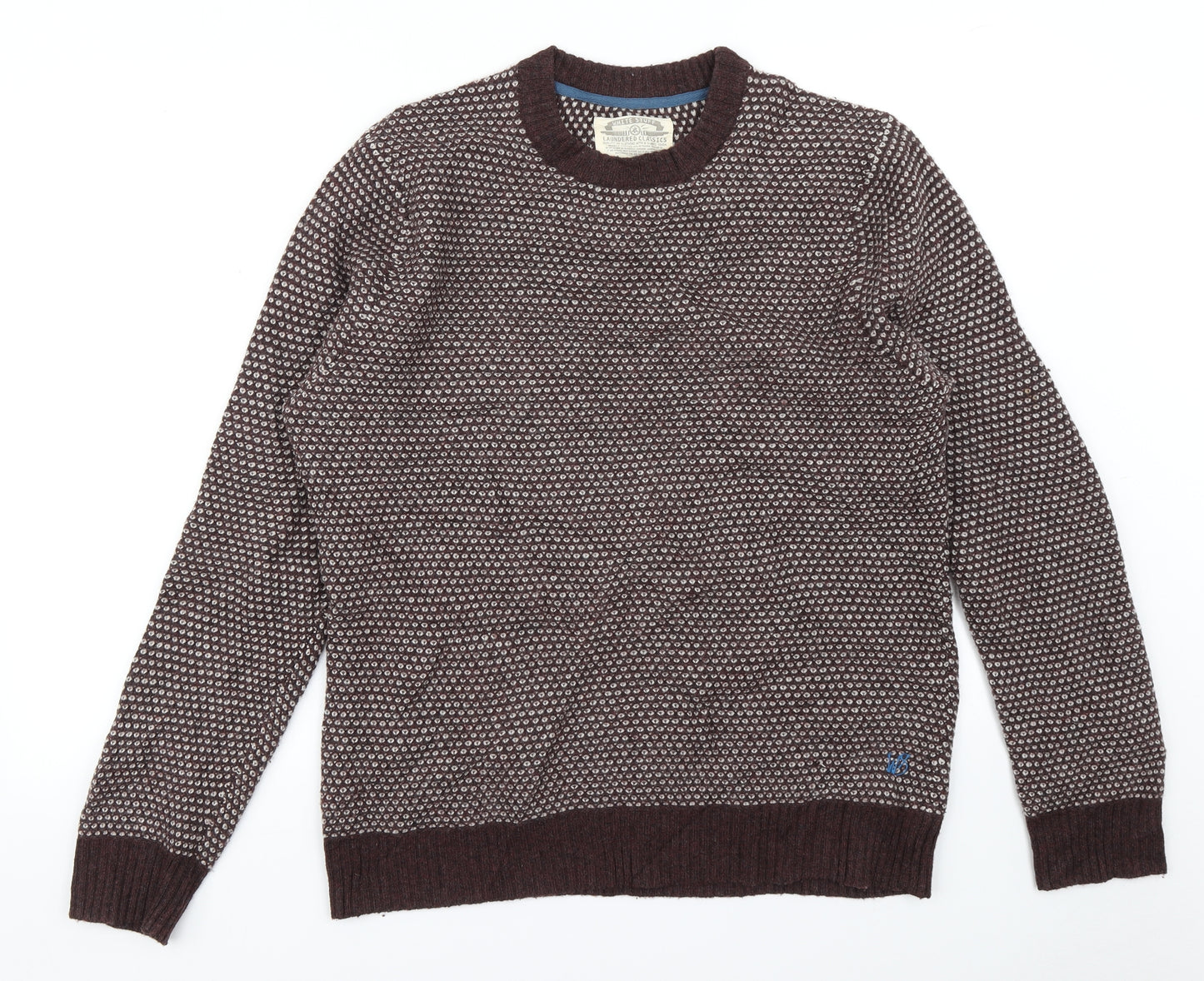 White Stuff Mens Red   Pullover Jumper Size L