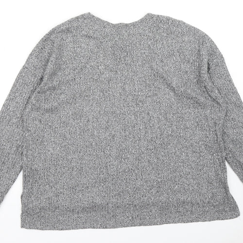 Primark Womens Grey   Pullover Jumper Size L