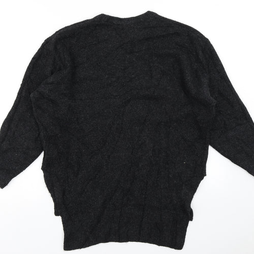 H&M Womens Black   Pullover Jumper Size S
