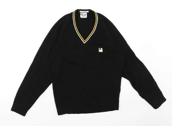 Ego Sports Boys Black Pullover Jumper Size 9-10 Years