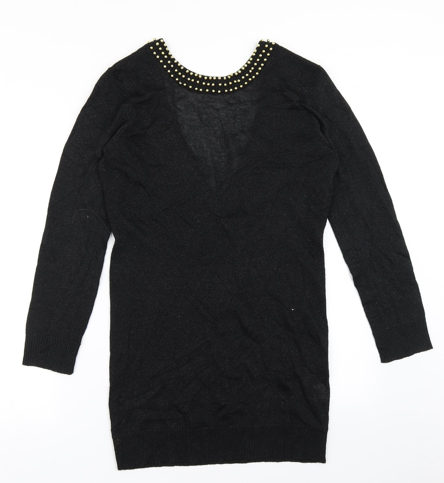 Motel Rocks Womens Black   Pullover Jumper Size S