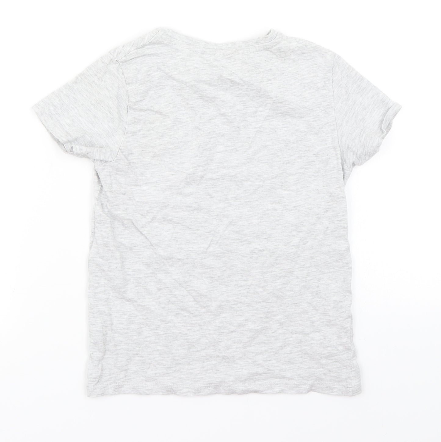 Pep & Co Boys Grey   Basic T-Shirt Size 6-7 Years  - Never Game Over