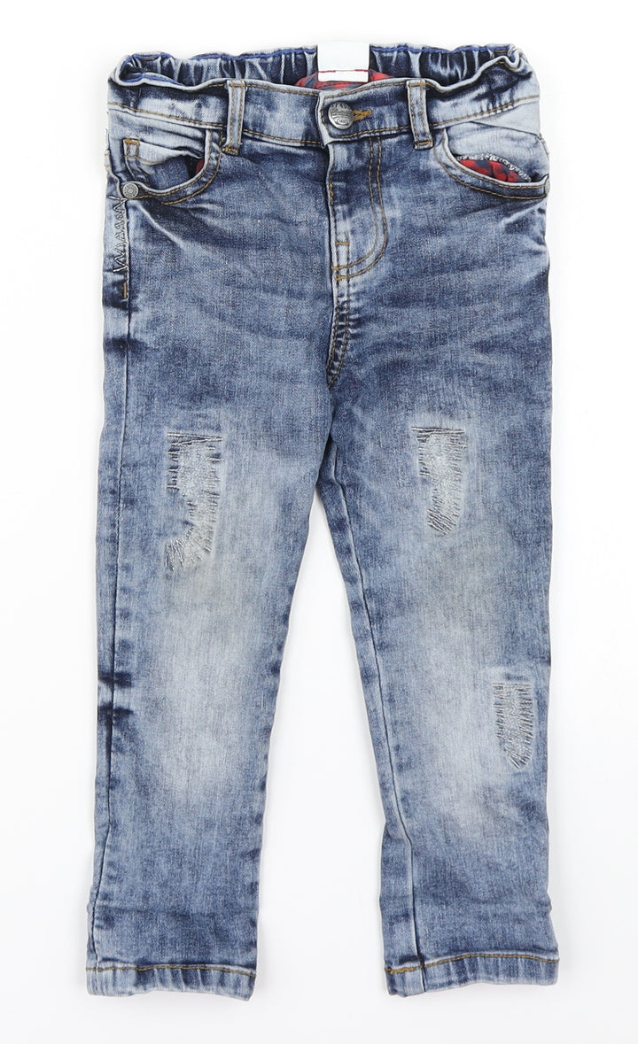 F&F Baby Blue   Capri Jeans Size 18-24 Months