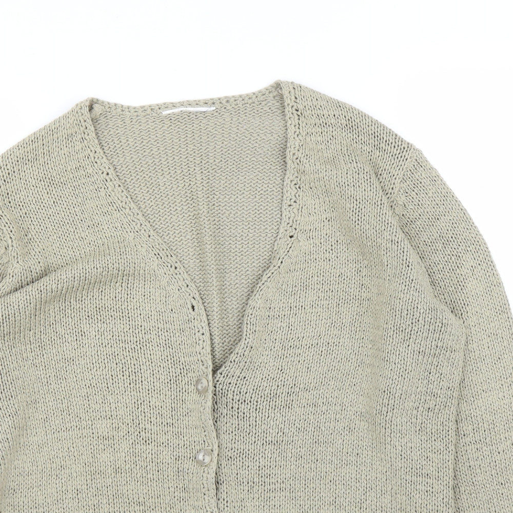 BHS Womens Green   Cardigan Jumper Size 12