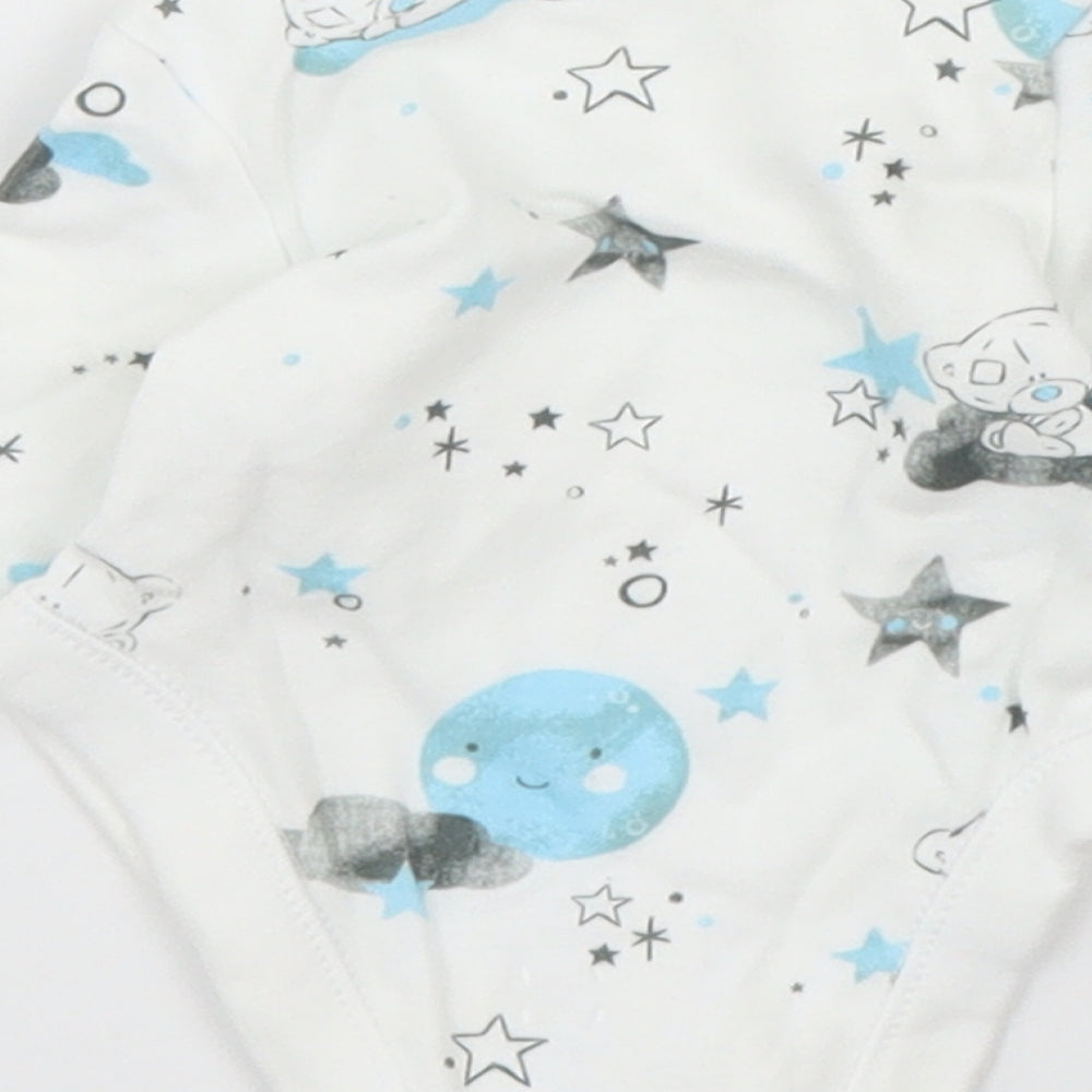 George Baby White   Babygrow One-Piece Size Newborn