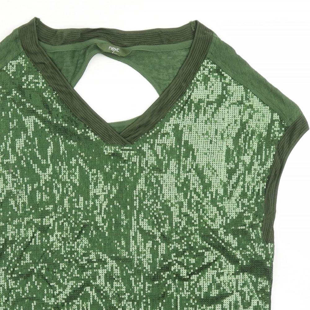 NEXT Womens Green   Basic Blouse Size 16