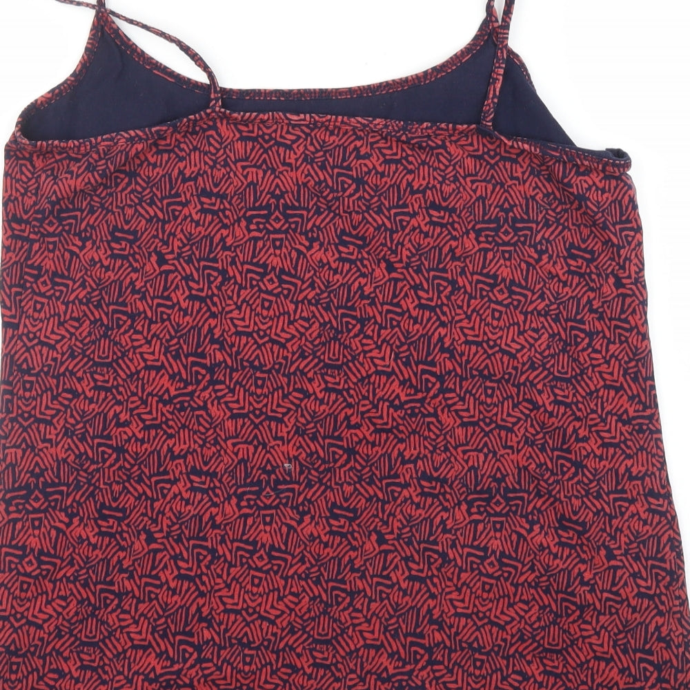 NEXT Womens Red Geometric  Camisole Blouse Size 18