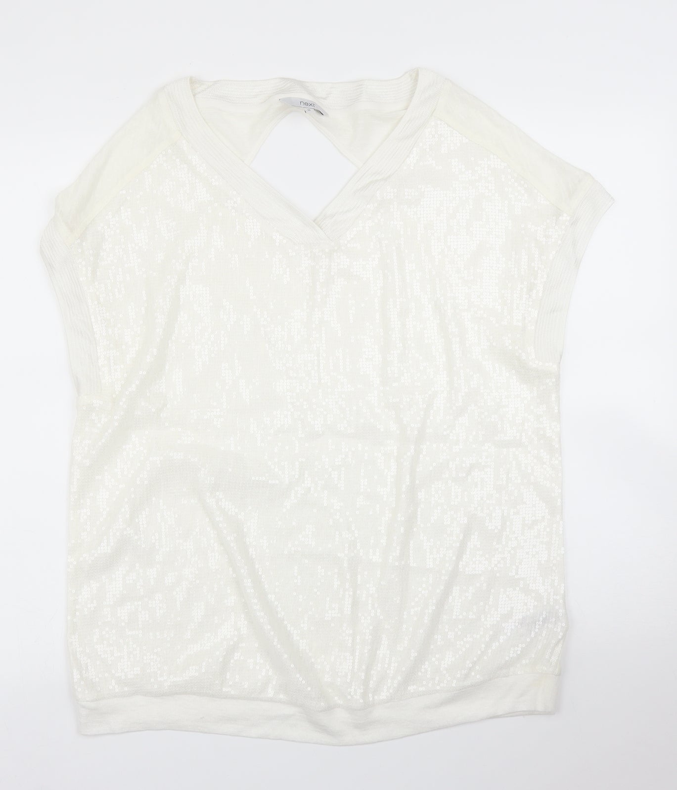 NEXT Womens White   Basic Blouse Size 16