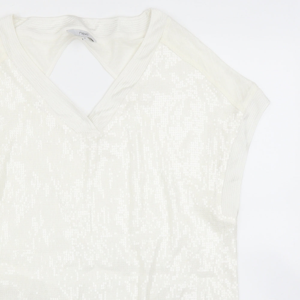 NEXT Womens White   Basic Blouse Size 16