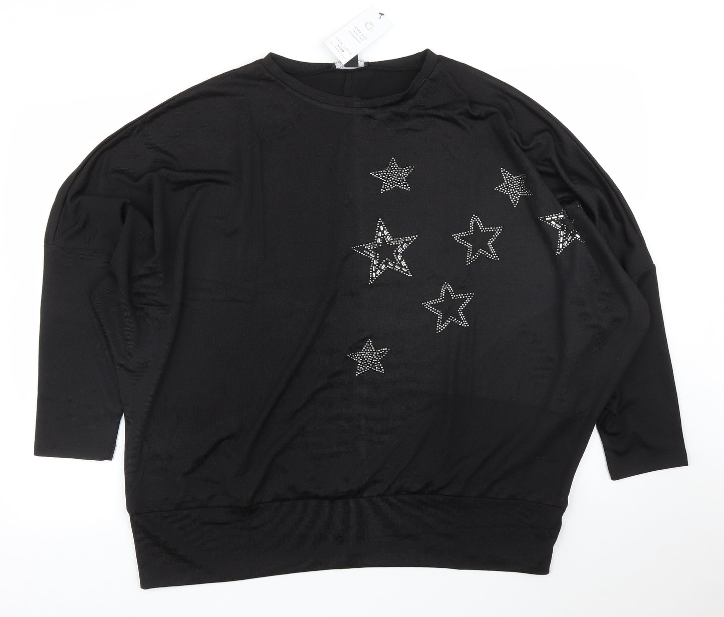 New Look Womens Black   Pullover Jumper Size 20
