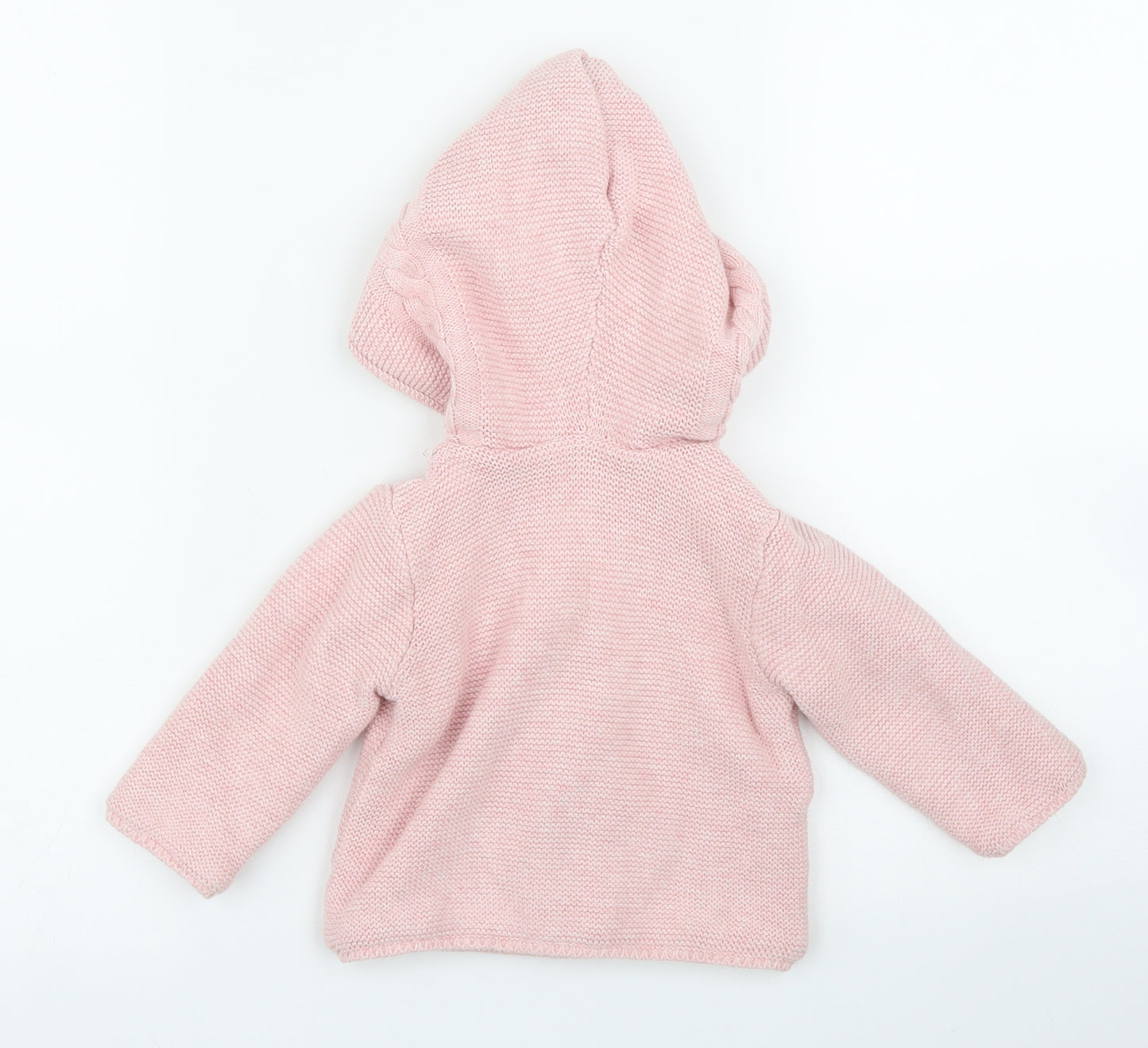 TU Girls Pink   Cardigan Jumper Size 3-6 Months