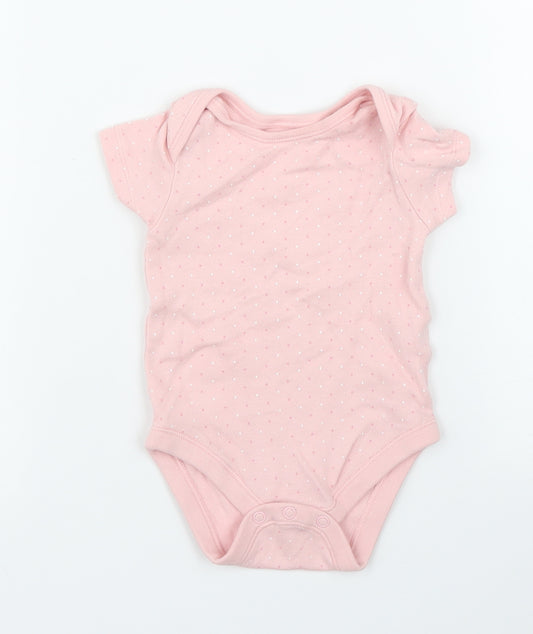 Pep&Co Girls Pink   Babygrow One-Piece Size 3-6 Months