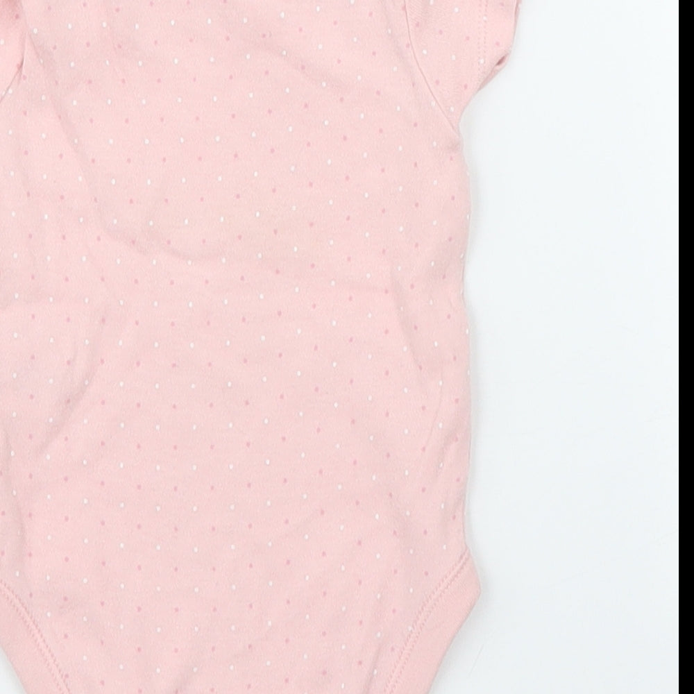 Pep&Co Girls Pink   Babygrow One-Piece Size 3-6 Months