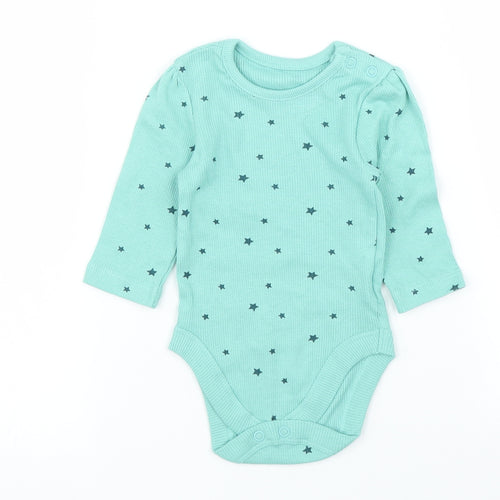 George Girls Green   Babygrow One-Piece Size 0-3 Months
