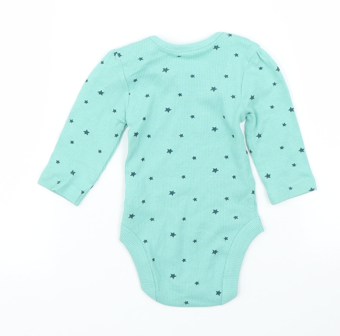 George Girls Green   Babygrow One-Piece Size 0-3 Months