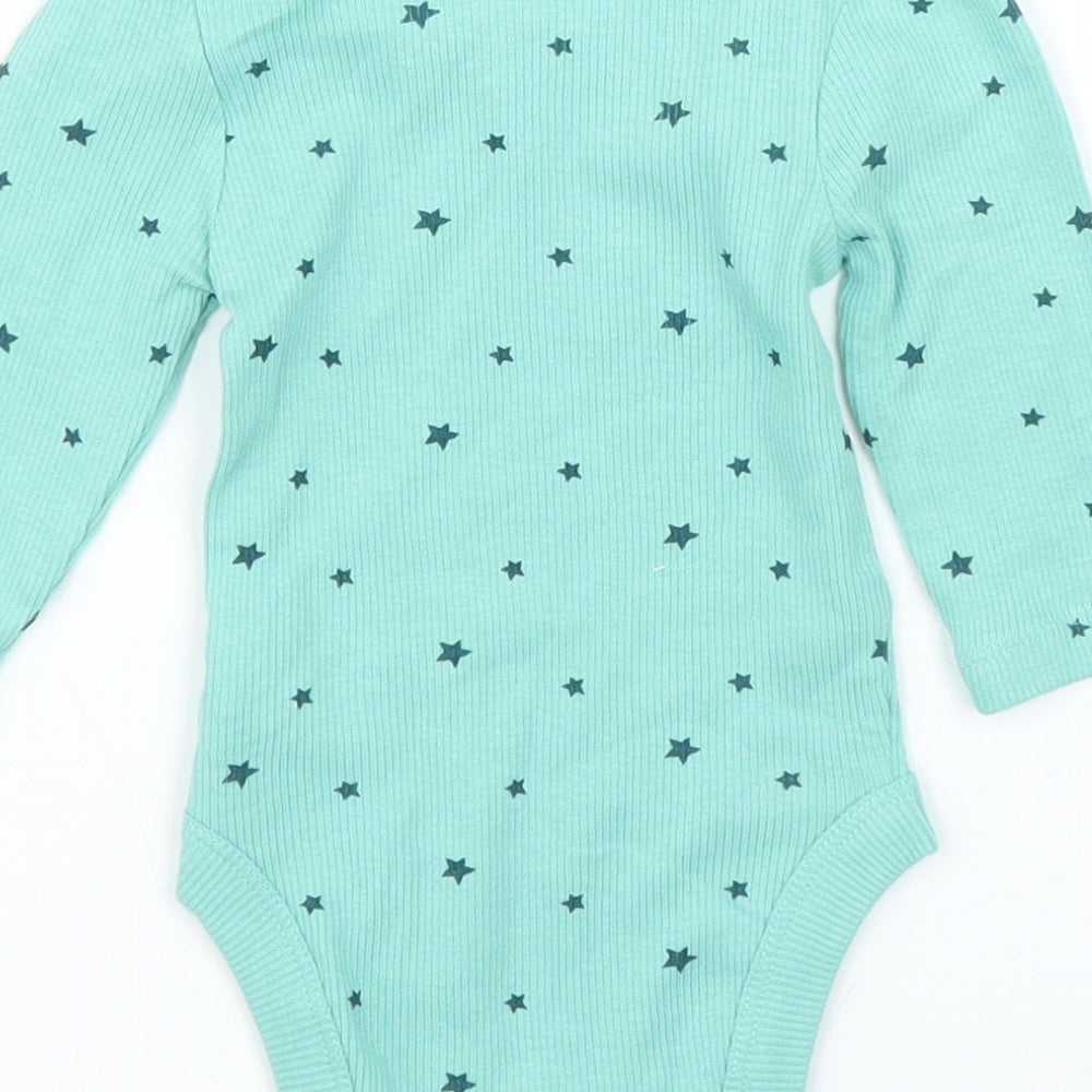 George Girls Green   Babygrow One-Piece Size 0-3 Months