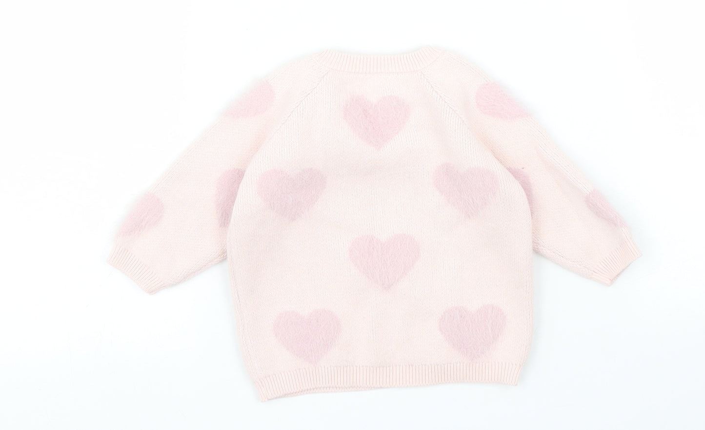 George Girls Pink   Pullover Jumper One Size