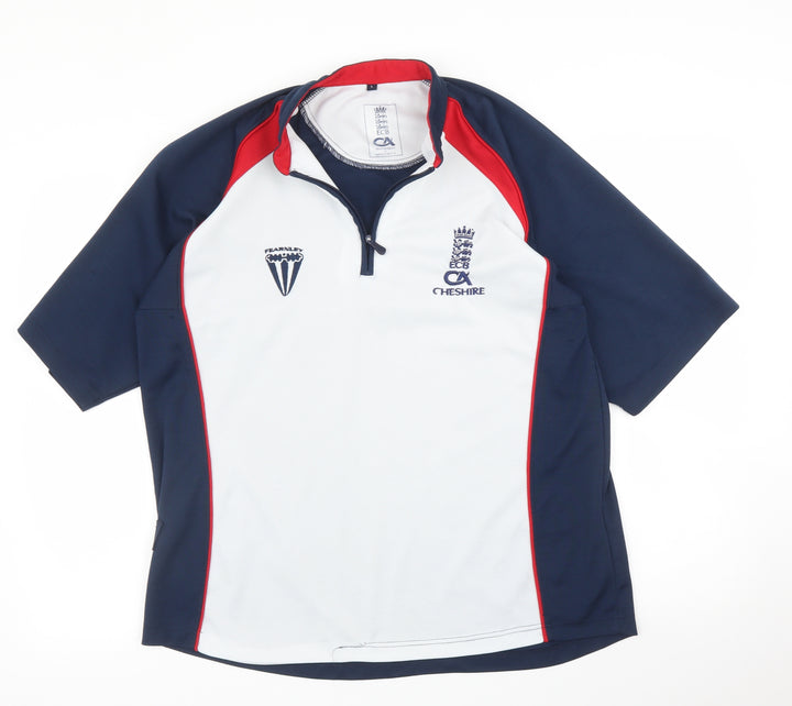 Fearnley Womens Blue   Basic T-Shirt Size L  - Cheshire FC