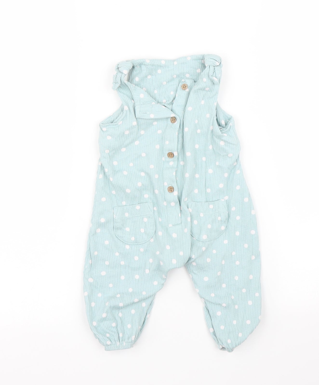 George Girls Green   Babygrow One-Piece Size 3-6 Months