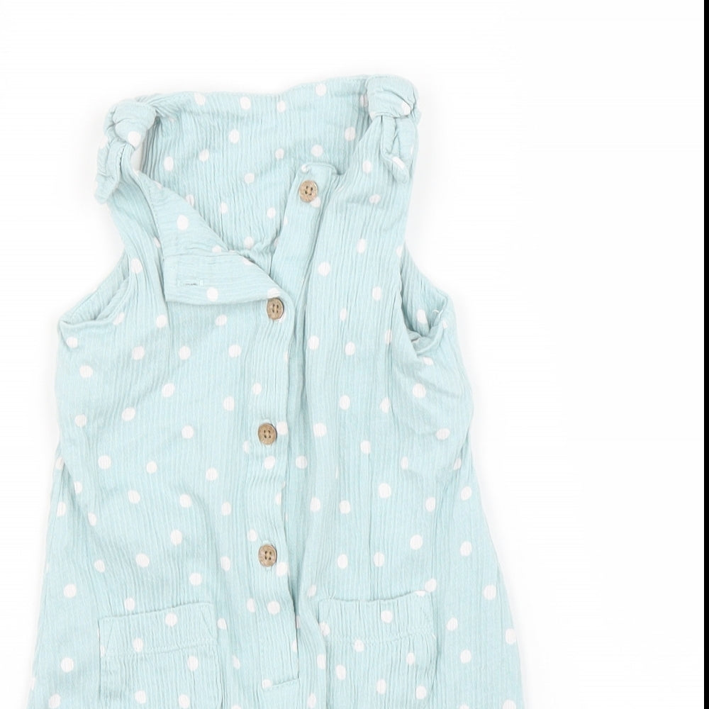 George Girls Green   Babygrow One-Piece Size 3-6 Months