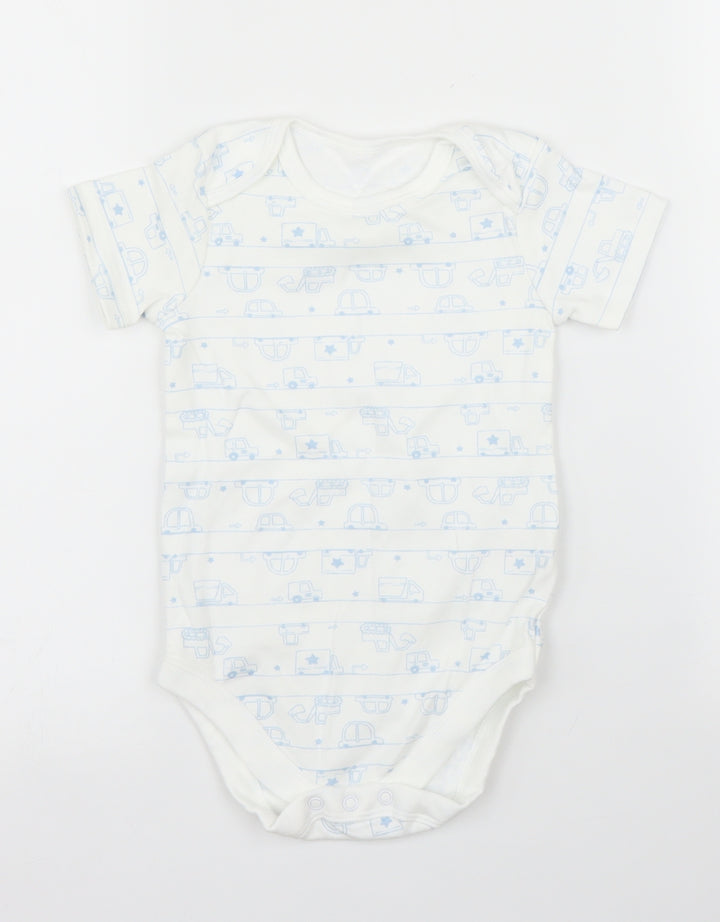 TU Baby White Babygrow One-Piece Size 12 Months