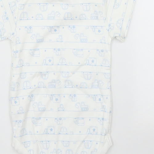 TU Baby White   Babygrow One-Piece Size 12 Months