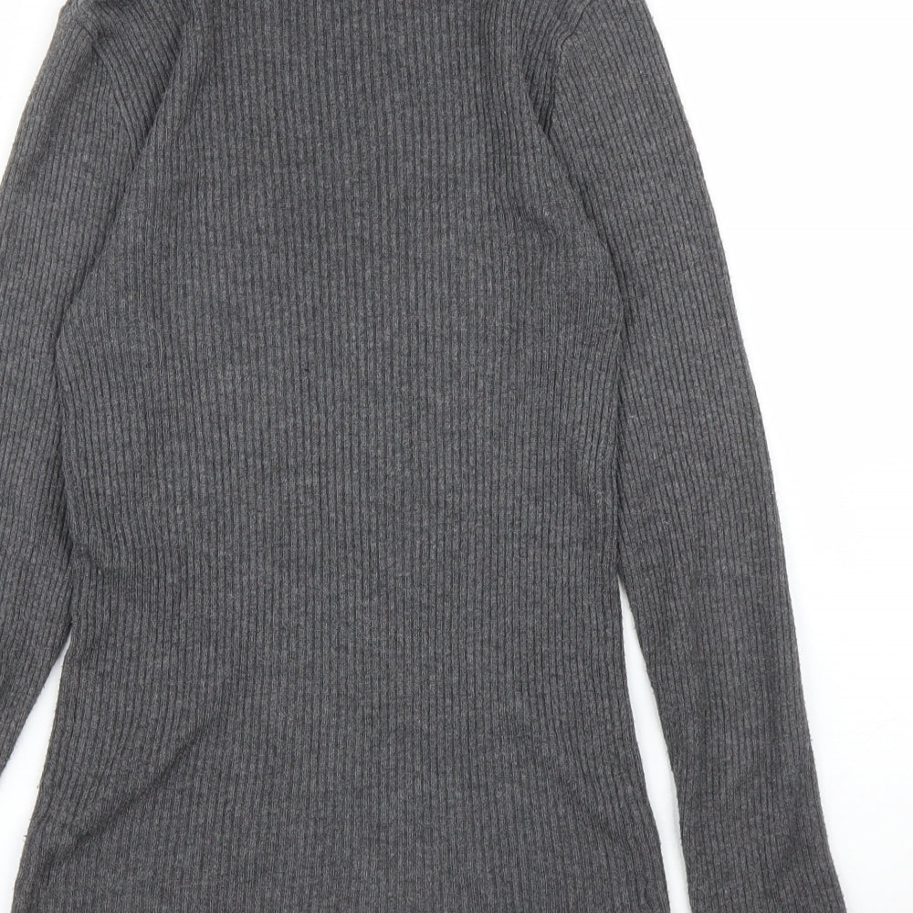 Primark Womens Grey   Pullover Jumper Size 10
