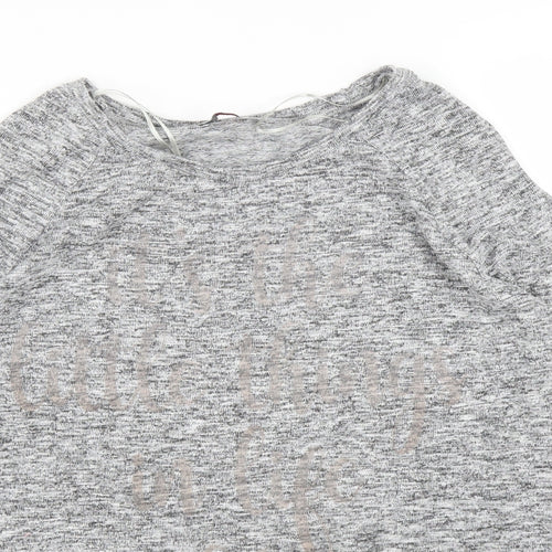 Papaya Womens Grey   Pullover Jumper Size 18